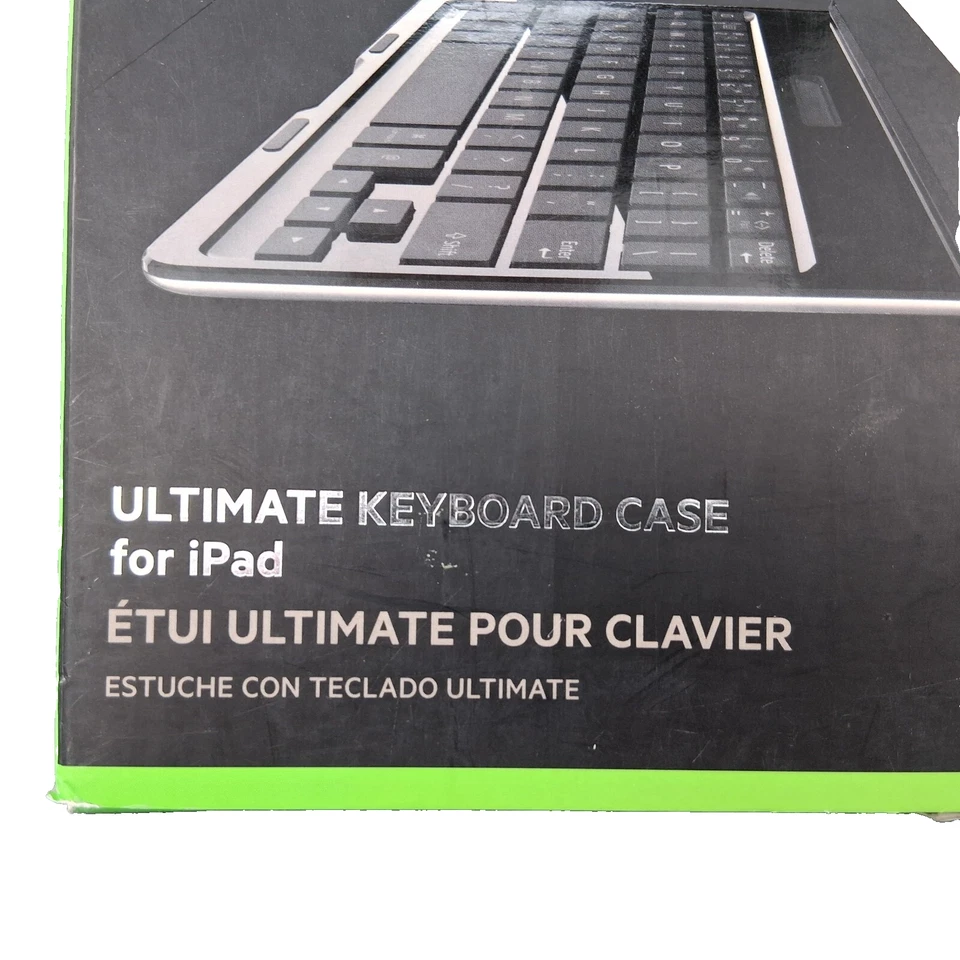 BELKIN CASE FOR IPAD 4 3 2 FOLIO KEYBOARD BLUETOOTH ULTIMATE *RETRN1* F5L149-BLK - Image 3 of 4