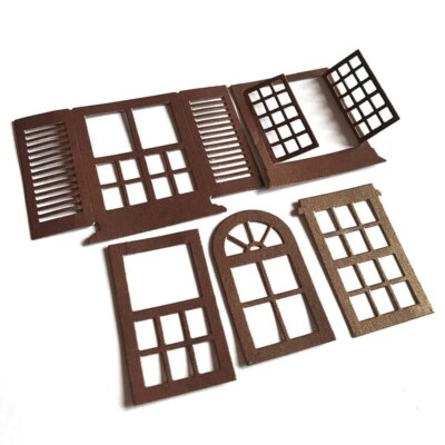 Fenster Stanzformen Stencil Cutting Dies Scrapbooking Stanzschablone Album Karte