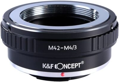 K&F Concept Lens Mount Adapter for M42 Lens to Micro 4/3 Four Thirds MFT Camera