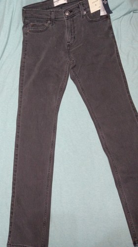 ABERCROMBIE KIDS SLIM JEAN, NEW ADJUSTABLE WAISTBAND LONG 13/14 - Picture 6 of 9