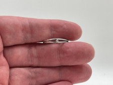 Eternity Loop Silver Ring 925 Sterling Silver Band Handmade Ring All size-A-2