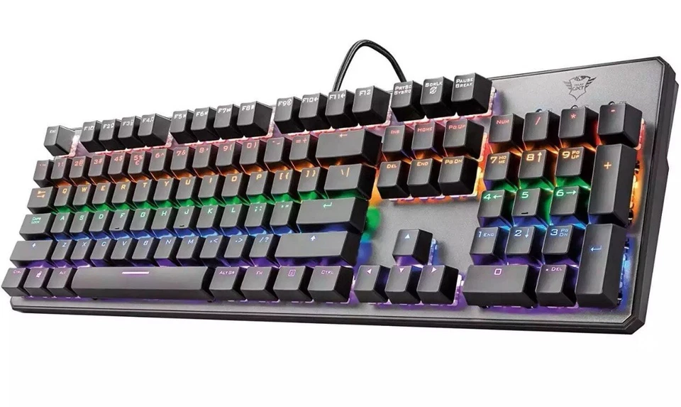 Trust Astra GXT 865 Mechanical Keyboard with 7 Colour Cycles - Brand New & Boxed - Image 3 of 3