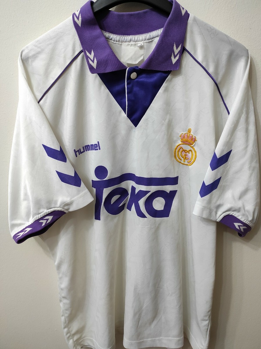 REAL MADRID 1993-1994 Teka camiseta shirt trikot maillot maglia | eBay
