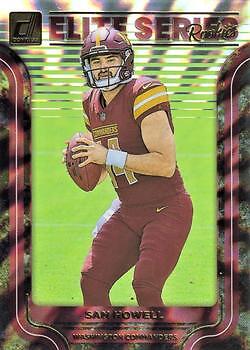 Sam Howell 2022 Donruss - Elite Series Rookies #ESR-5 - Washington Commanders