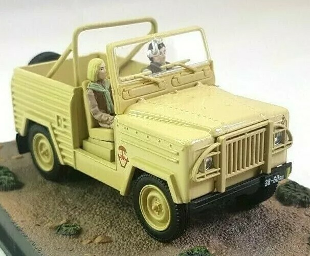 JAMES BOND 007 CAR LAND ROVER LIGHTWEIGHT THE LIVING DAYLIGHTS 1