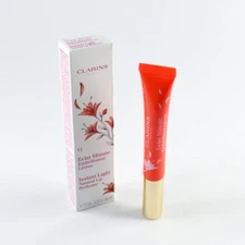 Clarins Instant Light Natural Lip Perfector #11 Orange Shimmer - 12mL / 0.35 Oz.