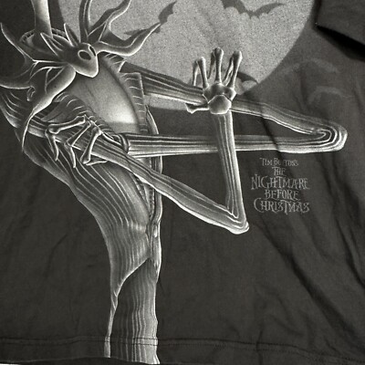 The Nightmare Before Christmas 2000s Disney Store T Shirt - RARE