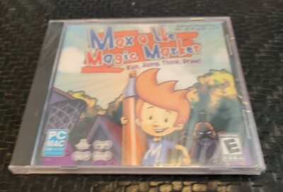 Max & the Magic Marker - A Creative Thinking Adventure! WIN/MAX CD-ROM, New