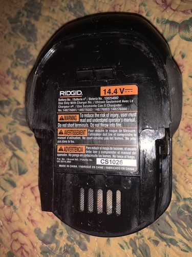 RIDGID 14.4 V Electric Battery | eBay
