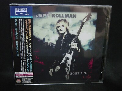 JEFF KOLLMAN 2023 A.D. + 2 JAPAN BLU-SPEC CD Cosmosquad Chad Smith Shred Guitar