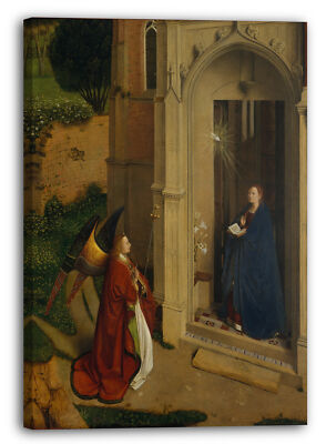 Kunstdruck Petrus Christus zugeschrieben - Die Ankündigung
