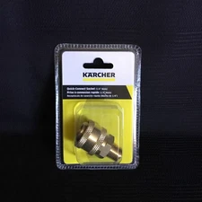 K’A’RCHER 3/8” Quick Connect Socket To 1/4” Male Connection, Fits Most Brands