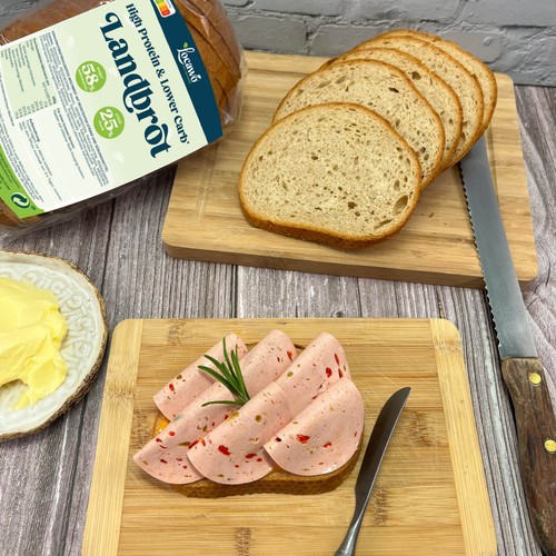 Locawo High Protein & Low Carb* Landbrot | Bauernbrot | Scheiben | 400g - Bild 5 von 7
