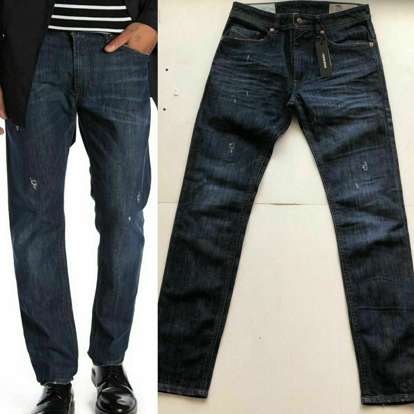 Diesel 5 Pockets Pants Thommer Denim 32 at Amazon Men's Clothing store