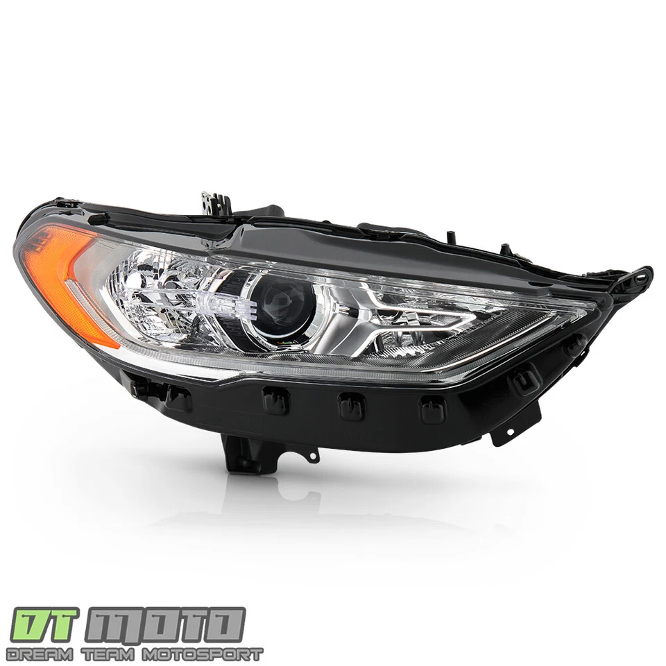 Faro proyector LED DRL 2017-2020 Ford Fusion halógeno con faro - pasajero Foto 2 de 4