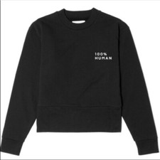 Everlane Black 100 Human Sweatshirt Size XS