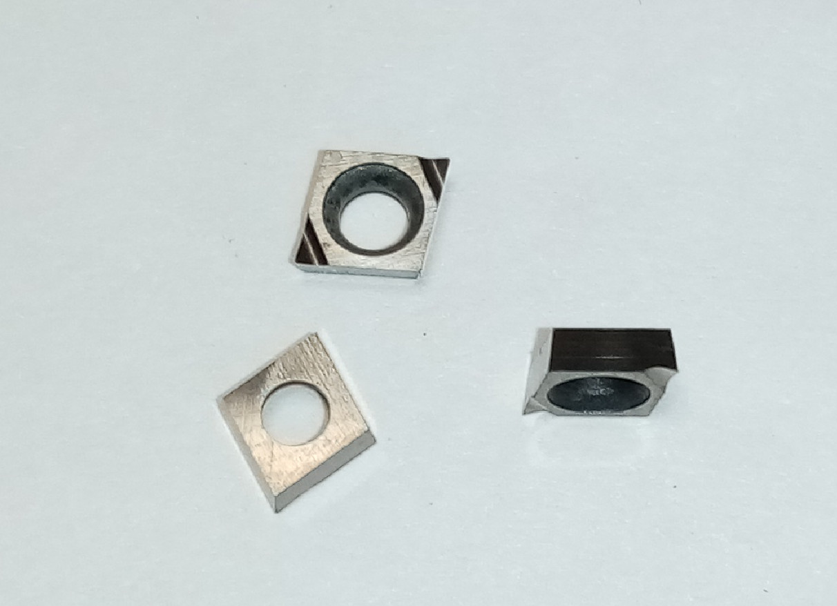Plaquettes KYOCERA CCGT030101L-F TN60 de tournage pour usinage de précision x10