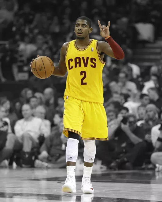 Cavaliers' Irving goes though light workout