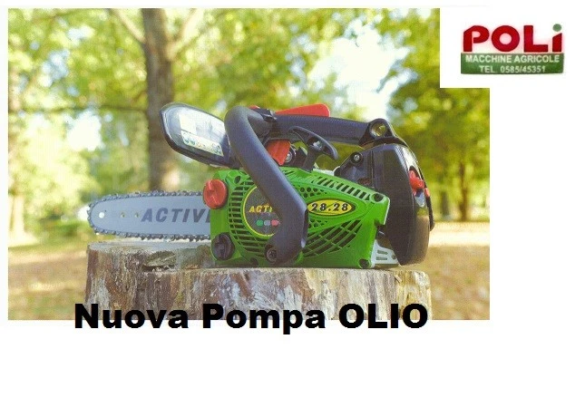 ACTIVE MOTOSEGA DA POTATURA 28-28 28.28 PROFESSIONALE MADE IN JAPAN LEGGERA - Immagine 4 di 4
