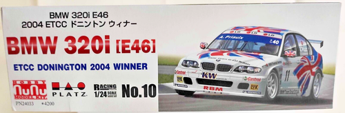 BMW 320i (E46) ETCC 2004 Donington Winner 1/24 NUNU Praticamente NUOVA No Tamiya - Foto 4 di 8