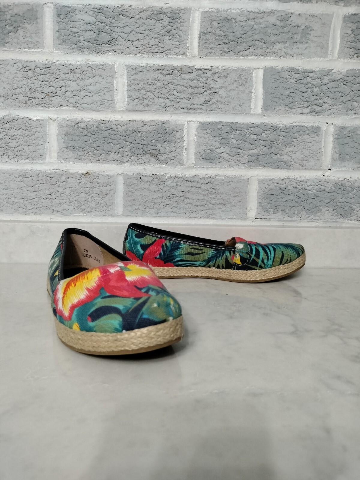 Boc Born Concept Espadrille Tropical Floral Slip On F… Gem
