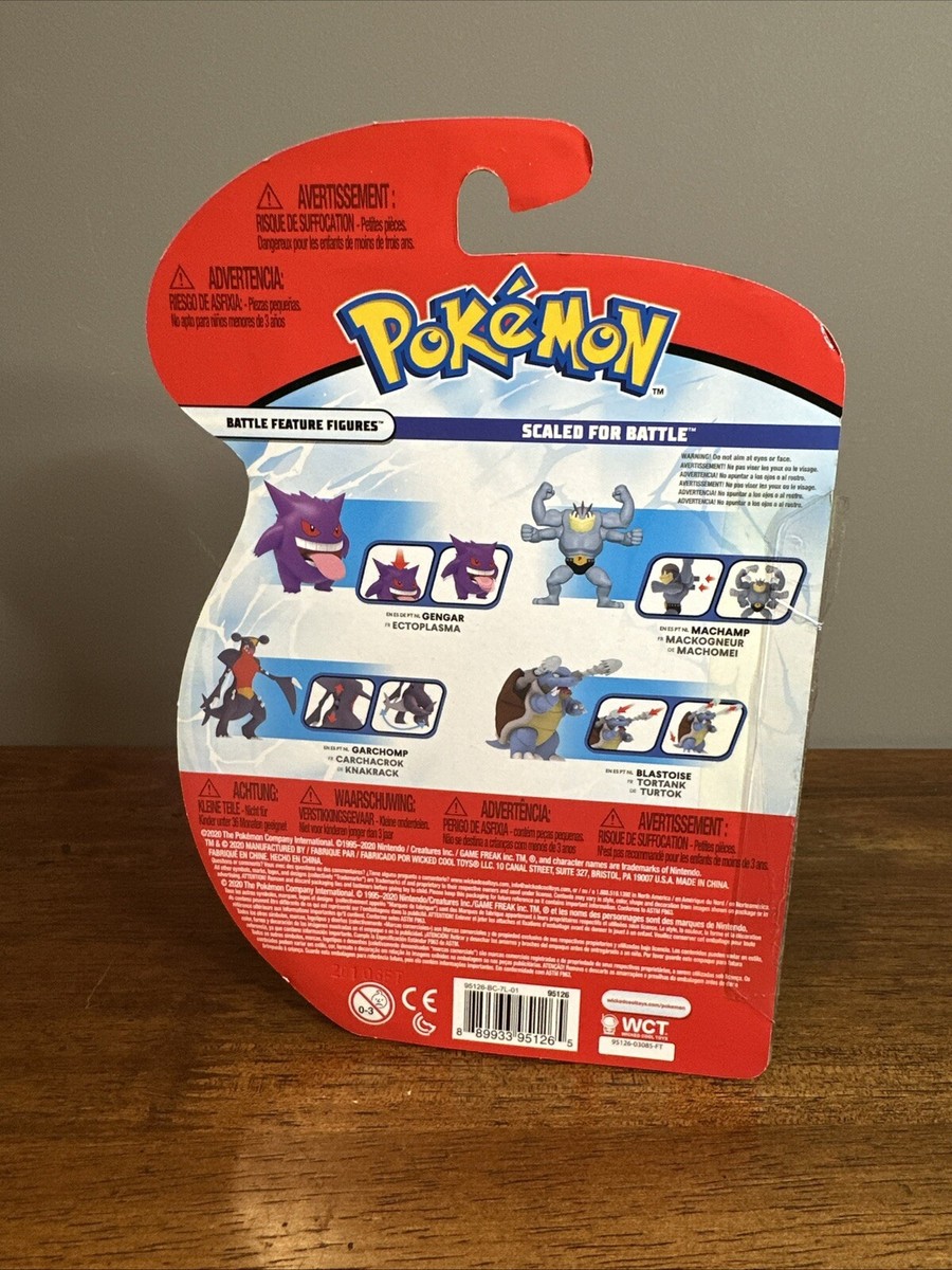 New WCT Wicked Cool Toys Pokemon Battle Feature Figures Deluxe