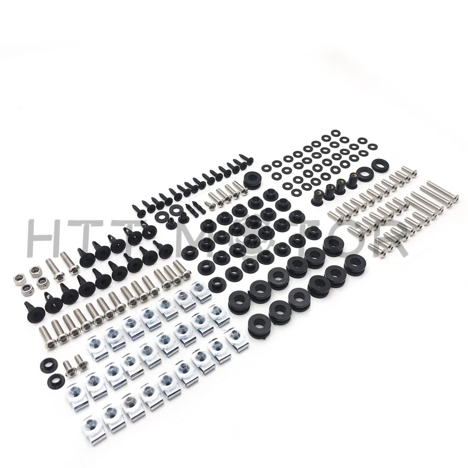 Kit completo de pernos de carenado para Yamaha YZF R6 2003-2005 03 04 05 nuevo acero inoxidable Foto 4 de 4