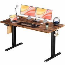 Electric Standing Desk 55x24 Inch, Adjustable Height, Work Table for Home Office