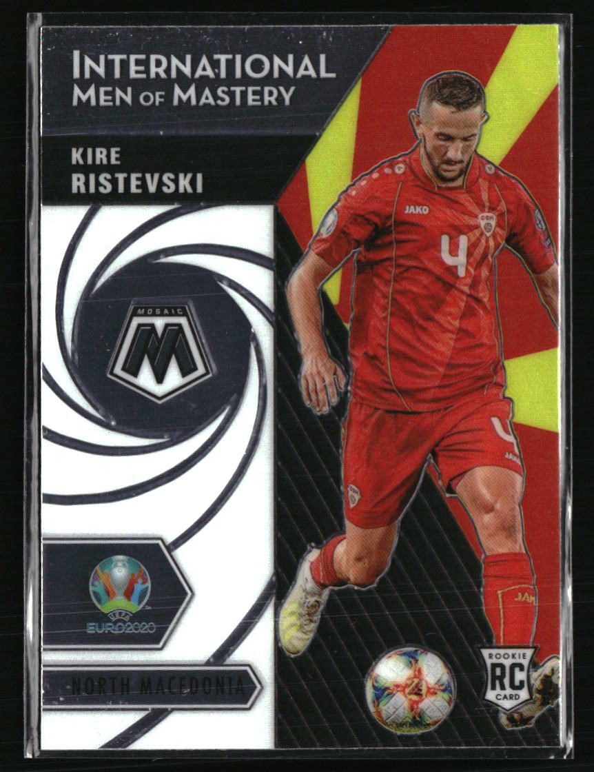 Kire Ristevski 2021 Panini Mosaic UEFA Euro 2020 International Men of Mastery