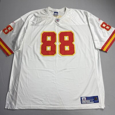 Vintage Reebok Kansas City Chiefs Trikot Herren 3XL weiß NFL Tony Gonzalez #88