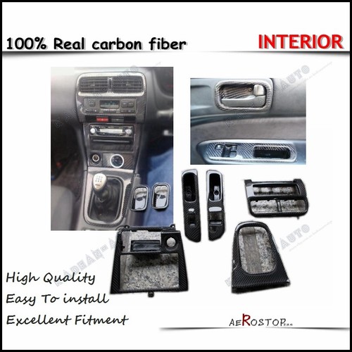 CARBON FIBER RHD INTERIOR SURROUND 7PCS (REPLACEMENT) FOR S14 eBay