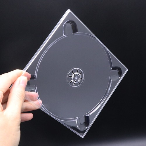 Jewel CD Case TRAY ONLY - CD DVD DIGITRAY - Black Clear CD Trays Digipak - 第 5/14 張圖片