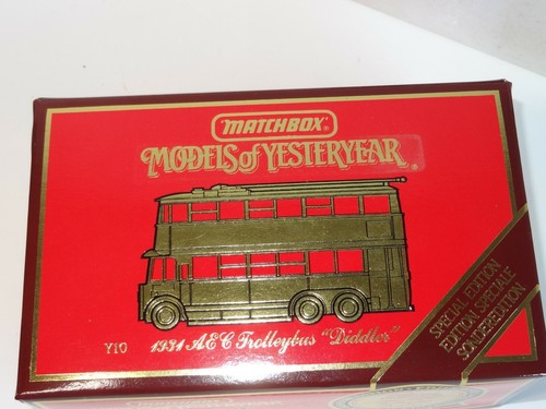 matchbox yesteryear Y10 AEC TROLLEYBUS (219) - Imagen 3 de 3