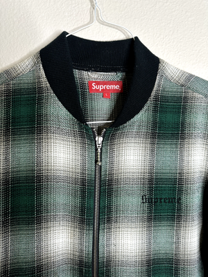 SS16 Supreme Shadow Plaid Bomber Jacket - Size LARGE | eBay