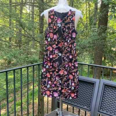 White House Black Market Black Floral Dress White House Black Market Woman's Reversible Floral To Black White House Black Market Black Floral Dress White House Black Market Woman's Reversible Floral To Black