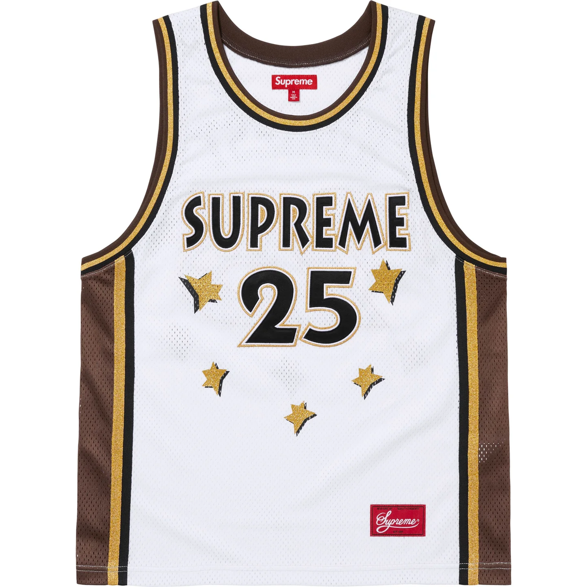 Supreme All Star Basketball Jersey Black White Green 3colors