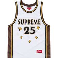 Supreme All Star Basketball Jersey Black White Green 3colors SS25