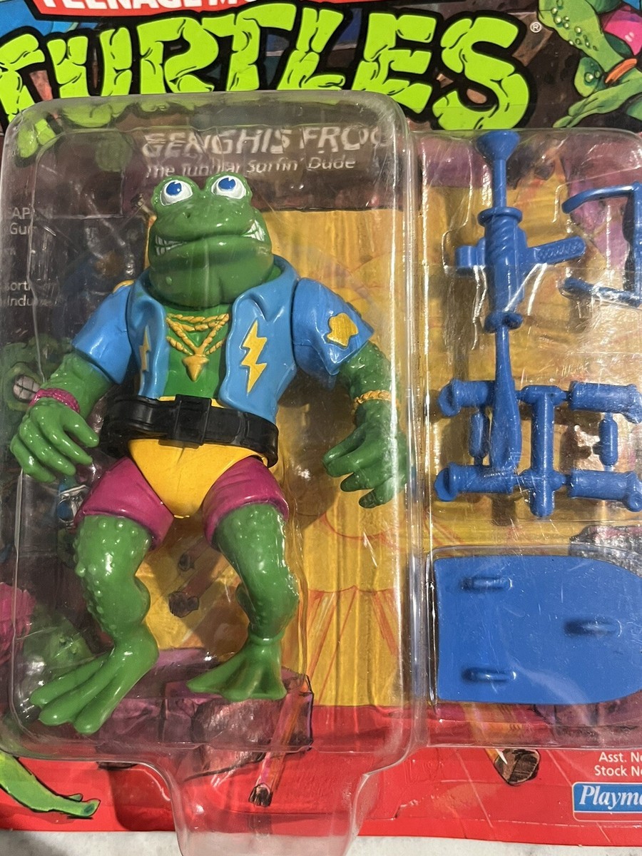 【MOC】TMNT Genghis Frog Vintage Takara Teenage Mutant Ninja Turtles Genghis Frog Playmates 1989 MOC