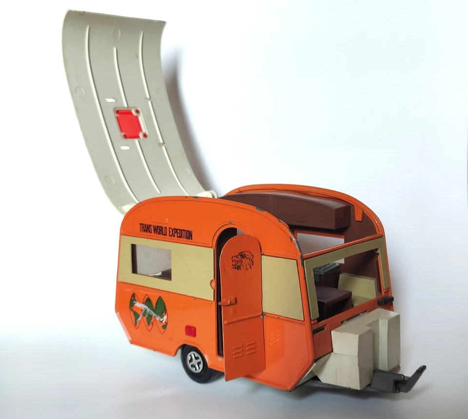BARLUX Caravan ROLLER Raphael 201 Roulotte VINTAGE Scala 1:25 TRANS WORLD EXPED - Immagine 3 di 4