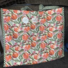 Bath  Body Works x Vera Bradley Peach Blossom Tote THE BAG ONLY. NEW