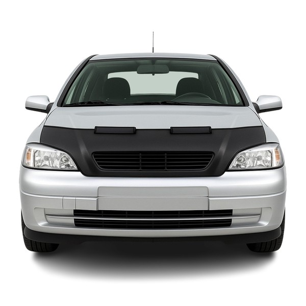 Haubenbra Steinschlagschutz Bonnet Bra FüR Opel Astra G 1998-2004 Schwarz Halb-image