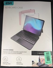 ESR Ascend Keyboard Case Trackpad iPad Pro 13" 2024 M4 Detachable Stand Black