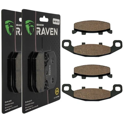 2 Kit plaquettes frein Av Ga et Av Dr Pour Kawasaki GTR 1000 ZG 1000 de 1994 à 1