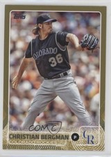 2015 Topps Gold 662/2015 Christian Bergman #682 0wq