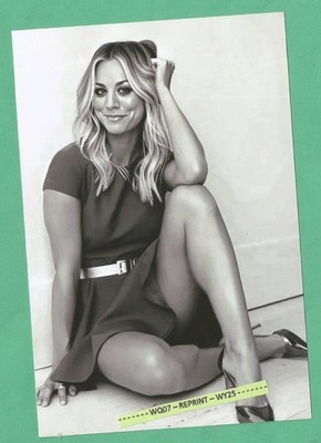 Found 4X6 PHOTO of Beautiful Kaley Cuoco Star of The Big Bang Theory TV Show