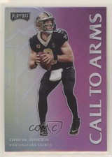 2020 Panini Playoff Call to Arms Pink Prizm Drew Brees #CA-8 04xd