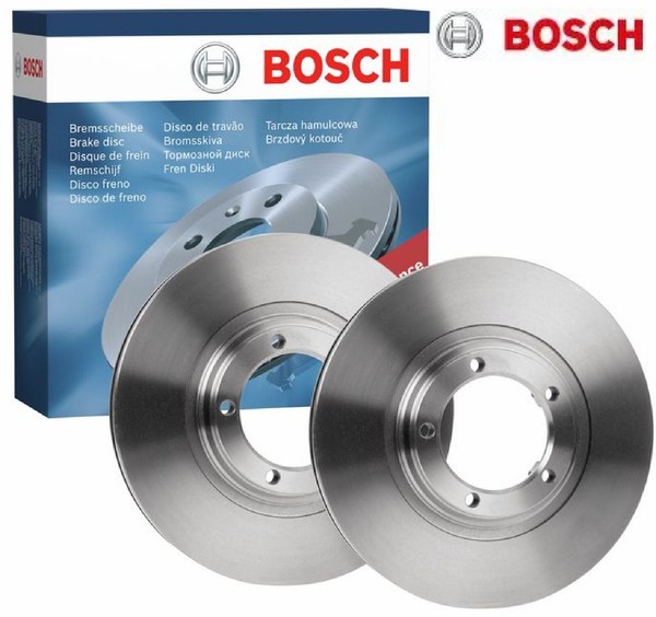 2X Bremsscheibe Bosch 0986479696 2 Bremsscheiben Vorderachse Vorne FüR Hyundai-image