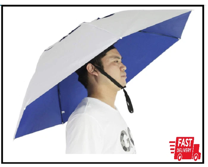 Gorra Paraguas Manos Libres Con Protección Uv Exteriores | Cuotas Sin Interés