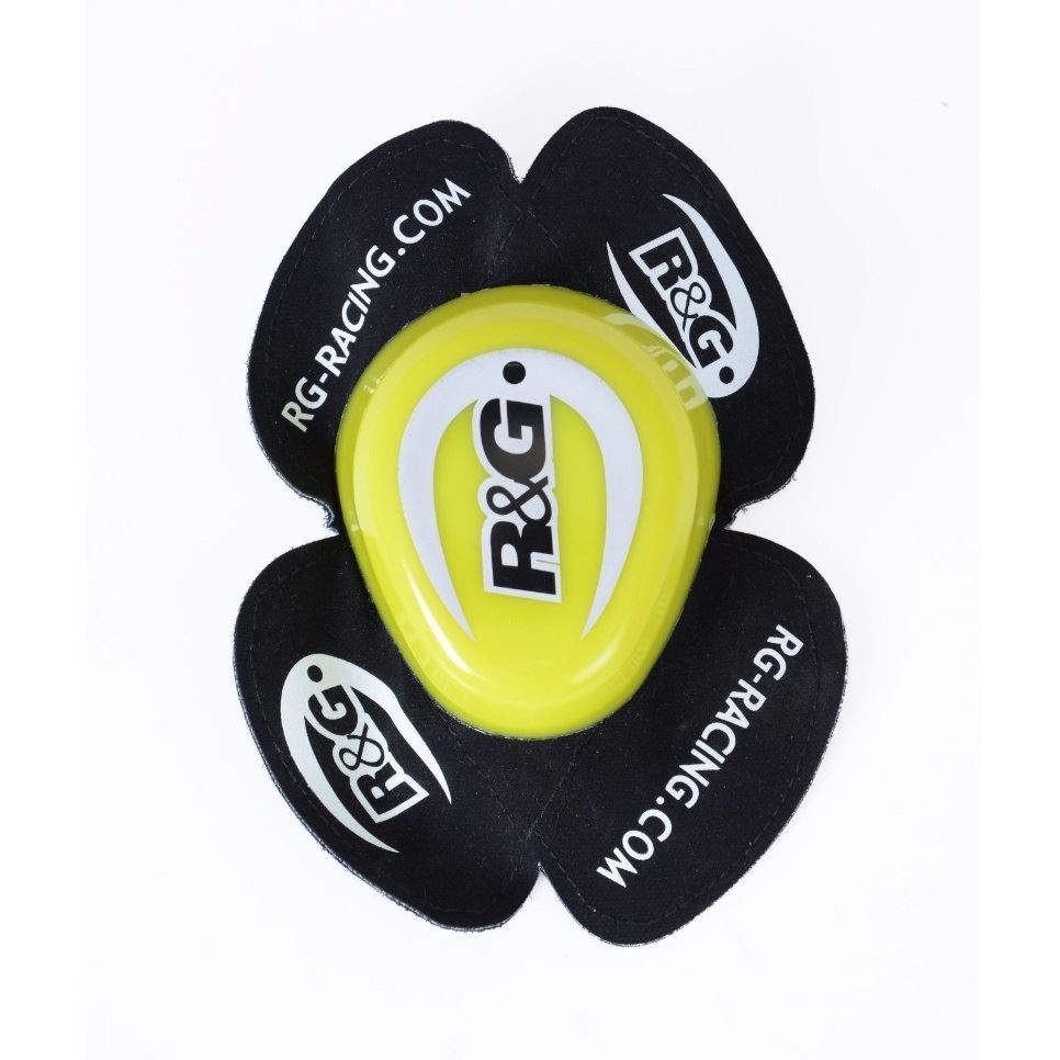 R&G Knee Sliders Standard Profile Yellow (Aero Style) Universal