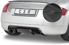 Heck Ansatz Einsatz Spoiler Tuning Diffusor für Audi TT 8N HA248-L